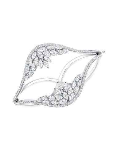 Diamond Wide Bangle Bracelet Profitez des Offres !