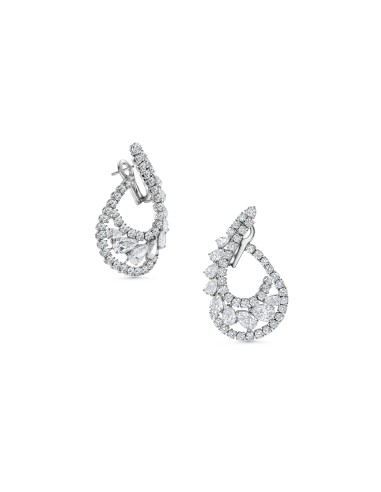 Pears & Rounds Diamond Hoop Earrings ouvre sa boutique