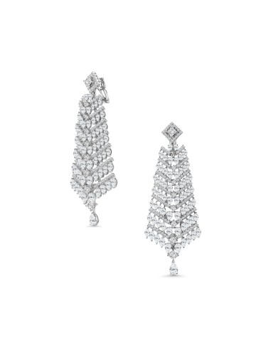 Diamond Kite Chandelier Earrings shop