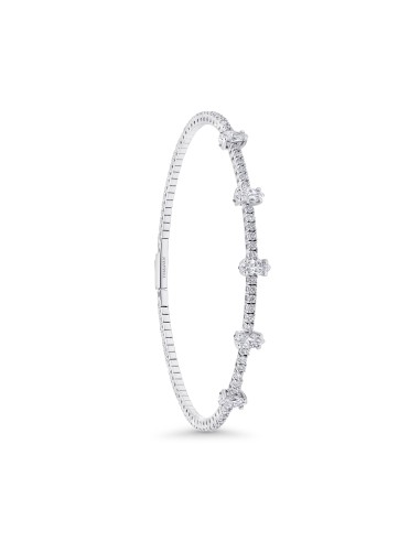 Almasaty Marquise & Round Diamond Link Bracelet pas cher chine