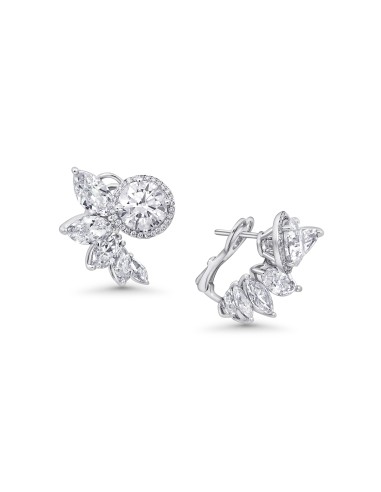 Almasaty Diamond Wing Stud Earrings Venez acheter