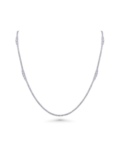 Almasaty Long Tennis Necklace Pour