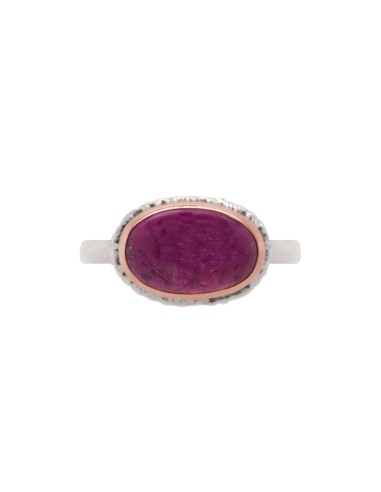 Jamie Joseph Oval Cabochon Rose Pink Tourmaline Ring paiement sécurisé