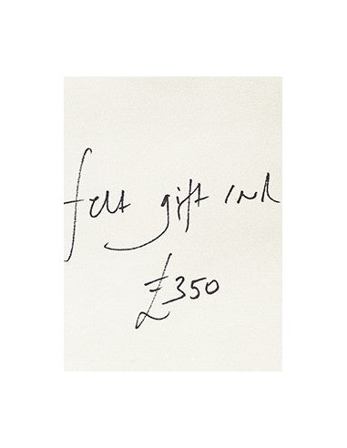 £350 felt Gift Card brillant des détails fins