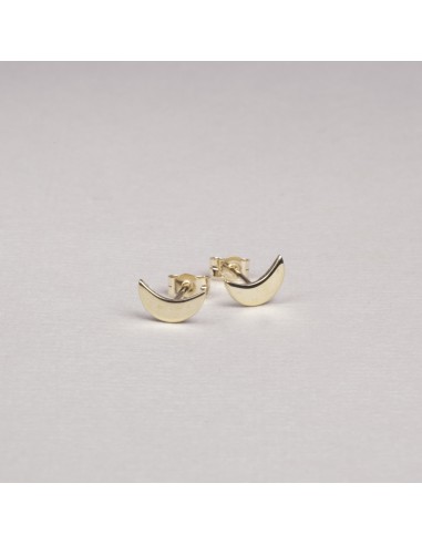 9ct Gold Crescent Studs est présent 