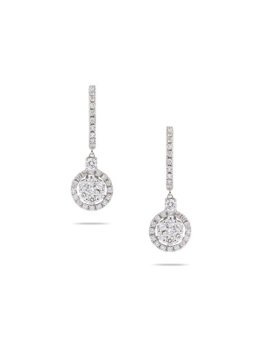 Illusion Diamond Drop Earrings 50% de réduction en Octobre 2024