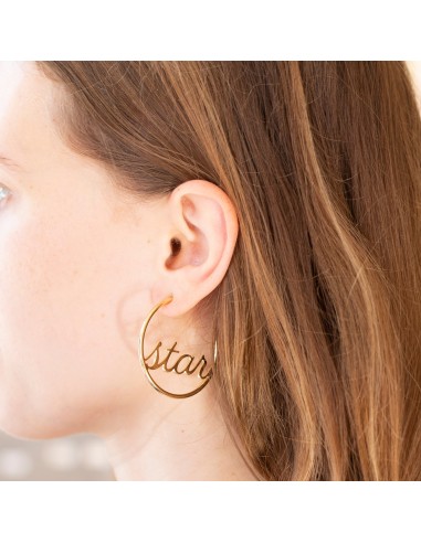 Rock Star Hoop Earrings plus qu'un jeu 