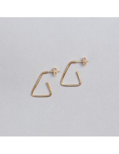 Gold-plated Open Triangle Stud Earrings 50% de réduction en Octobre 2024