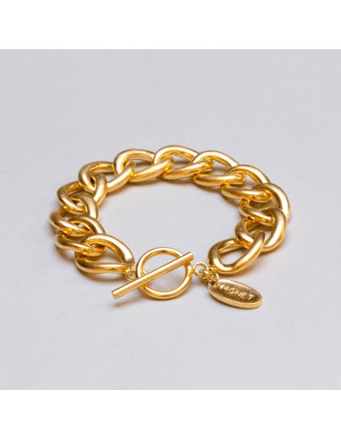 Vintage Monet Gold Chain Bracelet les ctes