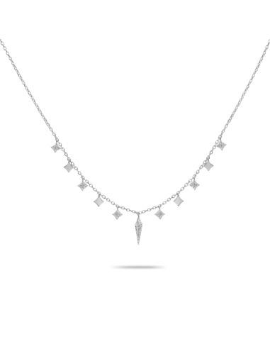 Charm Diamond Chain Necklace acheter en ligne