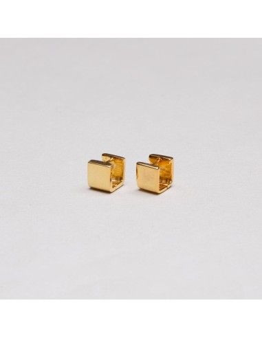 Gold Square Huggie Stud Earrings Vous souhaitez 