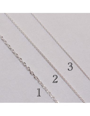 Sterling Silver Chains français