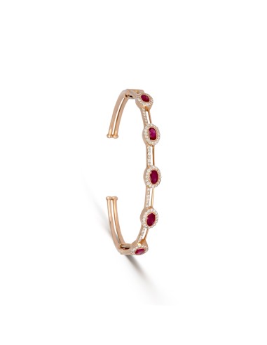 Ruby & Diamond Cuff Bracelet d'Europe débarque