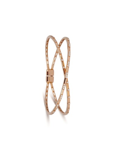 Crossover Diamond Cuff Bracelet l'achat 