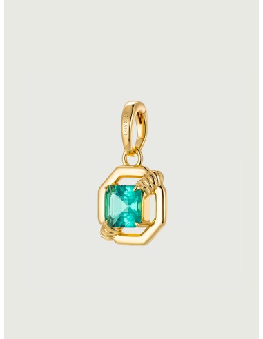 Luxe Emerald Pendant Charm 3.00 Carat votre restaurant rapide dans 