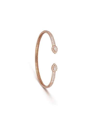 Pear Diamond Open Cuff Bracelet Toutes les collections ici