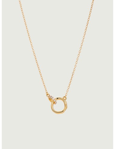 Encircle Loops Moissanite Necklace les muscles