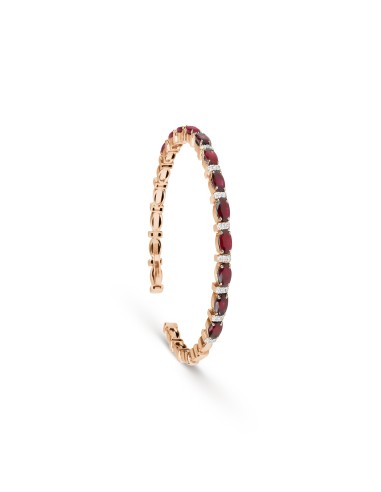 Ruby & Diamond Cuff Bracelet de votre